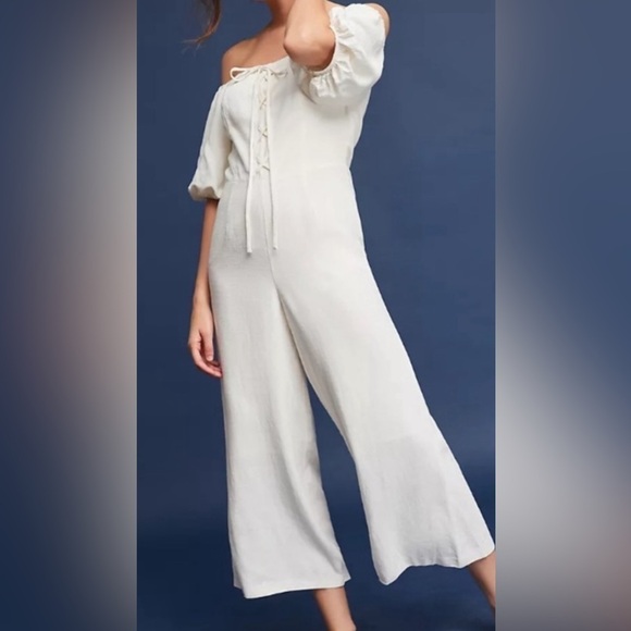 Anthropologie Eri + Ali Andree Jumpsuit 2 - Picture 2 of 13